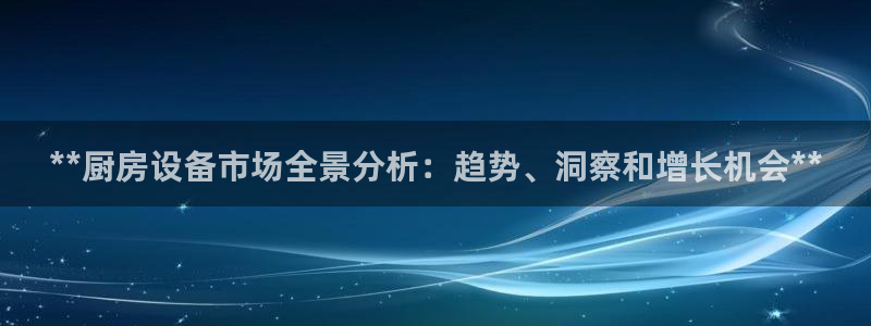 尊龙登录首页：**厨房设备市场全景分析：趋势、洞察和增长机会